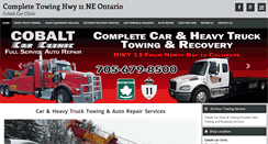 Desktop Screenshot of heavytowing.ca